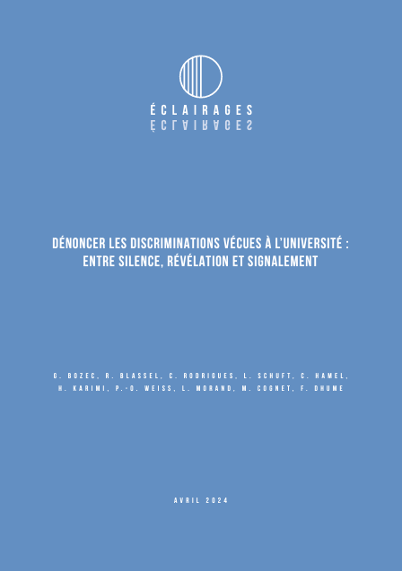 Dénoncer les discriminations vécues à l’université : entre silence, révélation et signalement