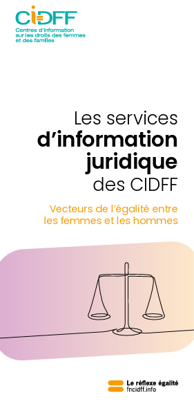Plaquette de présentation – Les services d’information juridique des&nbsp;CIDFF